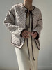 VC｜HHD25017 Susy quilted jacket [ 外套 藕色 / 藏青 ]【HOLIDAY】 商品缩略图0