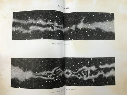【法语】约19世纪后期 热带地区天文及自然科学研究 40幅版画插图  部分为彩色 真皮精装16开 商品图14