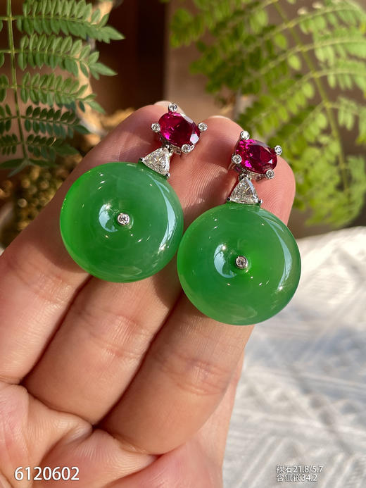 平安扣耳坠【6120602】具体价格微信咨询 商品图1