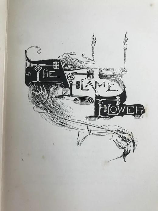 1896年 苏利文《火焰花及其他故事》 作者亲绘约百幅插图 漆布精装32开 商品图9