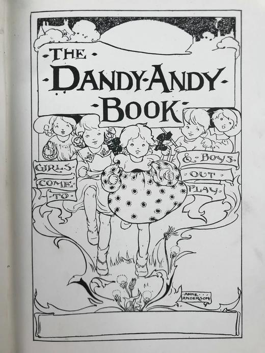 约20世纪早期 安妮·安德森《花花公子安迪绘本》 配彩色插图 精装18开 商品图4