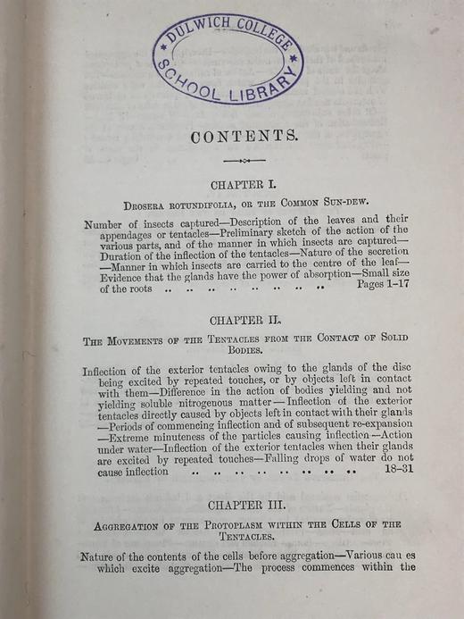 1908年 达尔文《食虫植物》配有插图 漆布精装32开 商品图4
