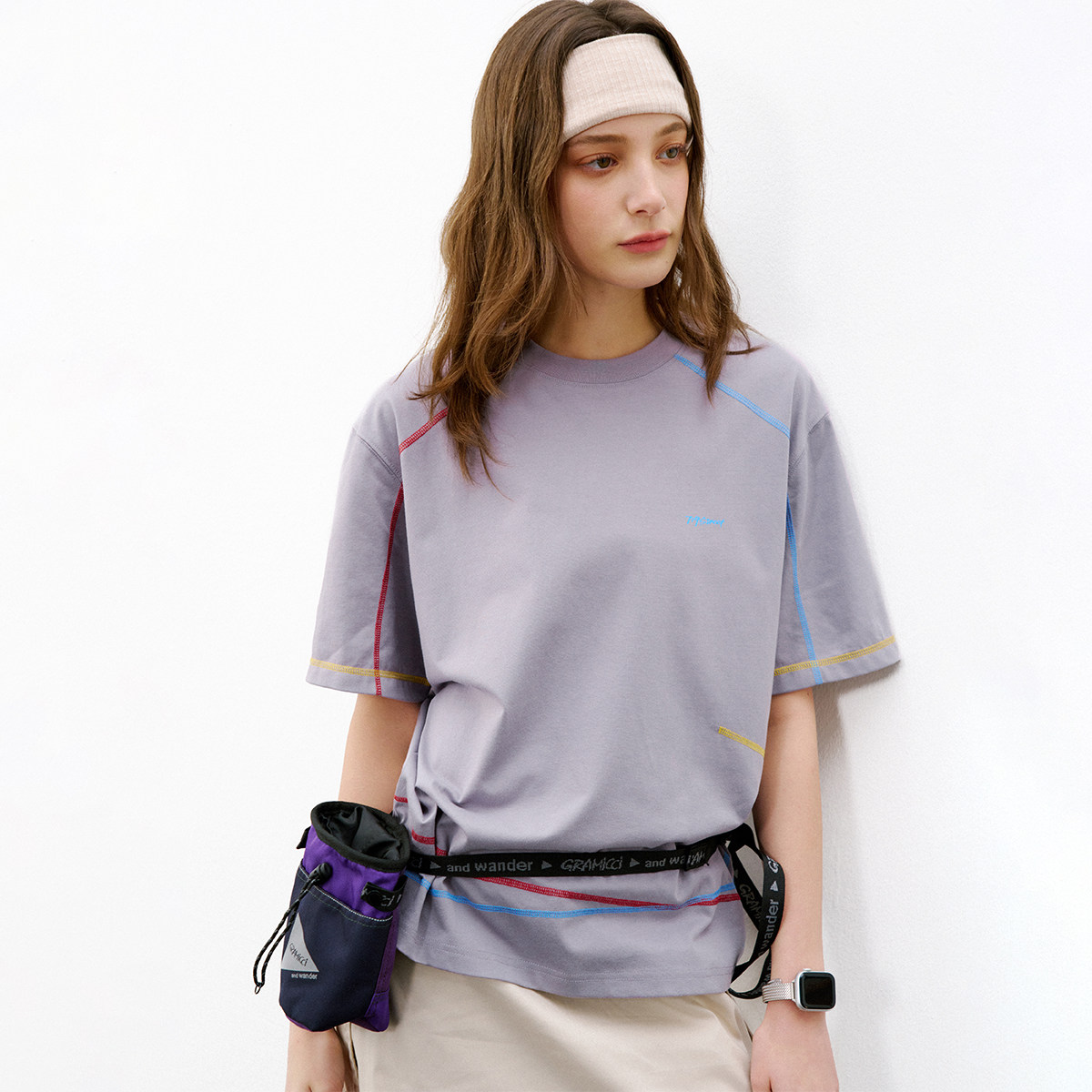 714street户外吸湿速干凉感运动短袖 2026春季潮牌宽松情侣T恤男