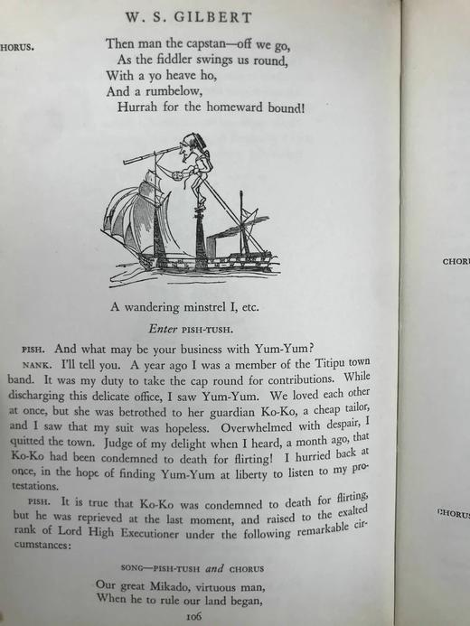 1932年 威廉·施文克·吉尔伯特作品集 作者亲绘大量插图 漆布精装32开 商品图9