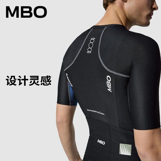 MBO Frontier男子春夏潮流时尚 吸湿速干透气短袖骑行服 C306 26年新款 (经销商专拍链接，非经销商拍单不发货) 商品图2