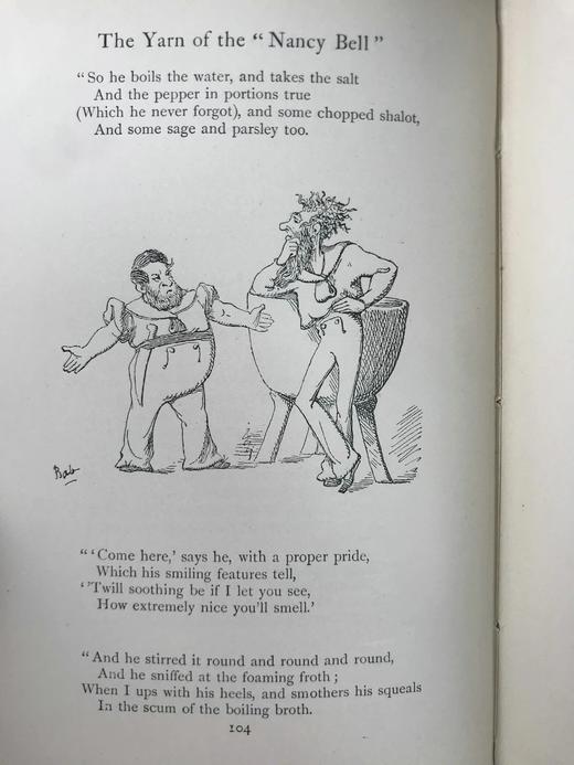 1906年 巴布民谣集 作者亲绘350幅插图 漆布精装32开 商品图14