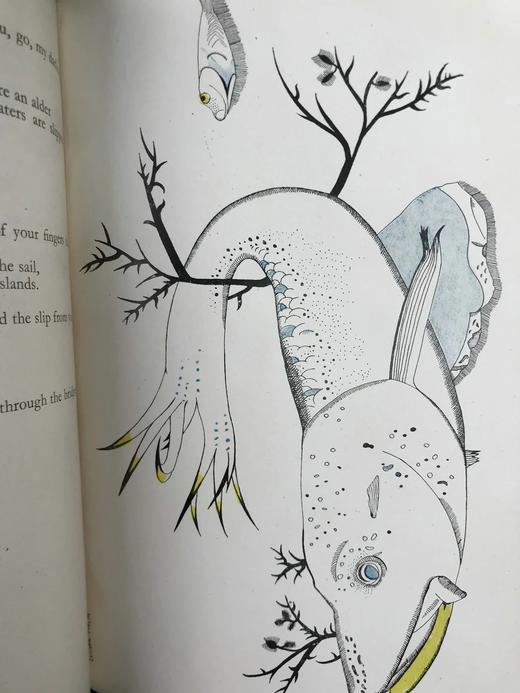 1944年 尼古拉斯·穆尔《玻璃塔》 卢西安·弗洛伊德艺术插图 精装32开 商品图14