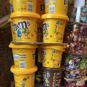 M&M花生牛奶巧克力豆575g