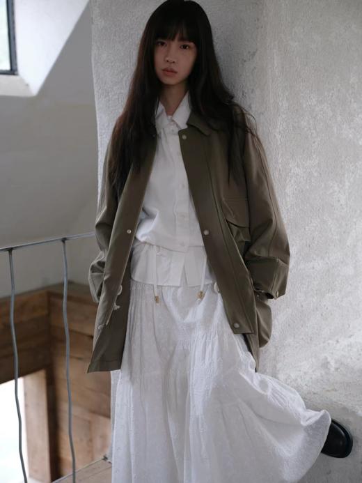 步履不停/6A23172C/一手长立体多口袋工装外套 商品图2