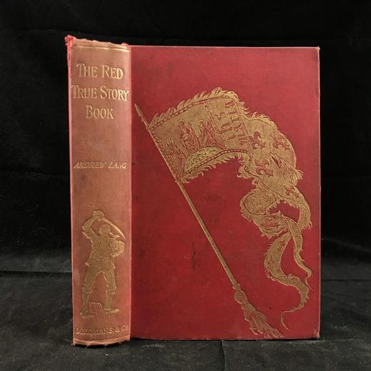 1900年 安德鲁·朗格《红色真实故事书》 数十幅精美插图 精装32开 商品图0