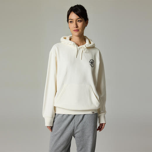 Dickies背后图案印花 保暖加绒连帽卫衣 男女情侣 DK0A868B 商品图6