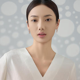 方糖双环耳环-金BRS-192