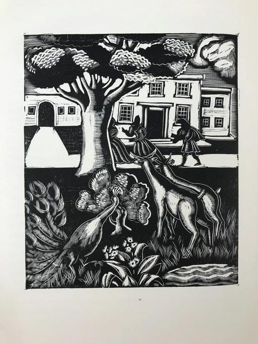 限量350册 1927年 哈利法克斯侯爵《淑女的新年礼物（给女儿的箴言）》 塞恩斯伯里木版画插图 布面精装大16开 商品图7