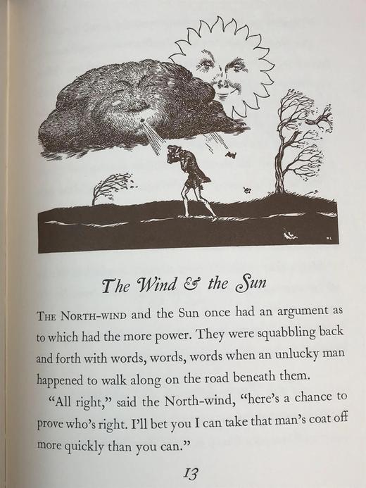 伊索《伊索寓言》 配多幅精美彩色插图 豪华皮装 商品图9