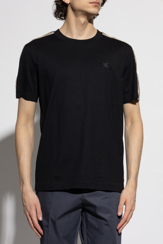 【超惠秒】Burberry 博柏利 男士战马刺绣徽标全棉短袖T 恤8106248 商品图0