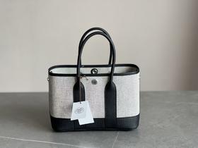 【全手缝定制不退换】爱马仕 花园 熊猫 帆布 23/30cm（MM）