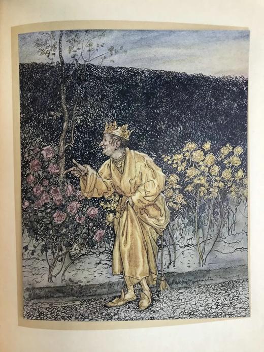 约20世纪早期 霍桑《神奇故事集》 鬼才拉克姆24幅手工贴图 漆布精装16开 商品图6