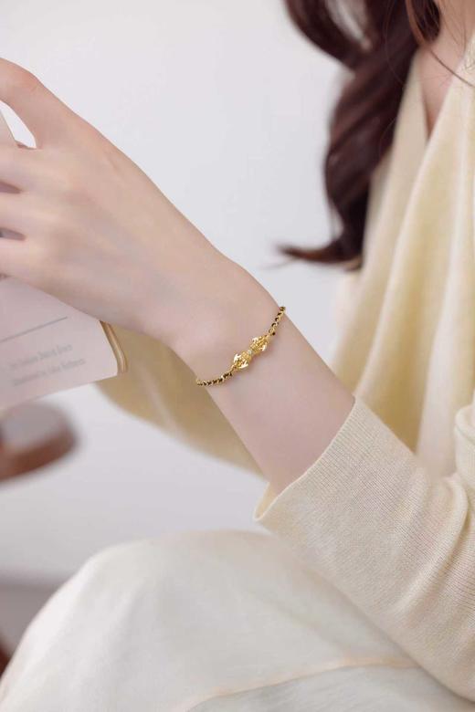 金刚杵手链  银镀金首饰  非质量问题  不退不换 商品图2