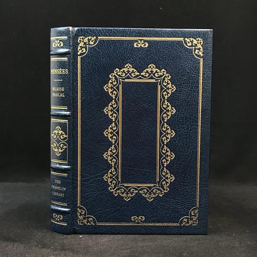 限量版！布莱士・帕斯卡《思想录》富兰克林图书馆豪华皮装本 商品图0