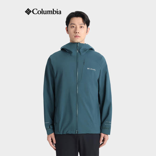 哥伦比亚男式2.5层防水外套WE3548 商品图0