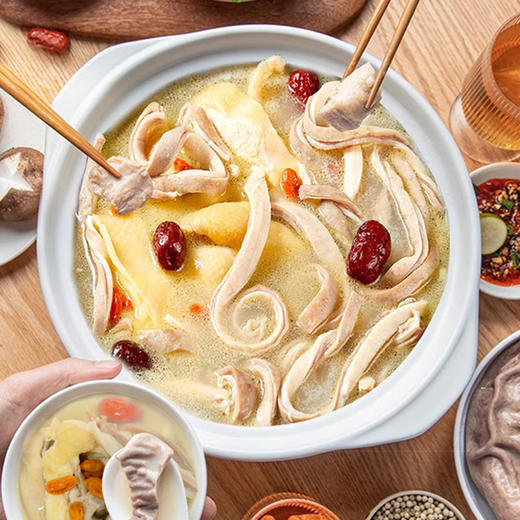 【正宗粤式风味❗️胡椒猪肚鸡】优选走地鸡，慢炖熬汤浓郁鲜香，肉肉不柴紧实弹牙，胡椒猪肚鸡加热正宗肚包鸡汤半成品家用懒人用预制菜QQ 商品图0