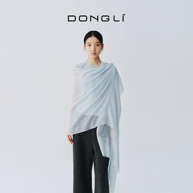 东黎 • 山羊绒柔软保暖四季通用精纺披肩190CM*70CM  6013