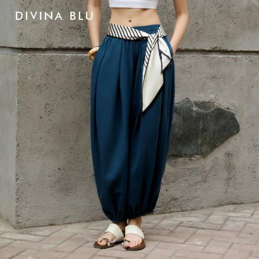 DIVINA BLU 马赛系列 迪唯纳慵懒收脚裤S145（售后说明：收货15天内支持调换货） 商品图1