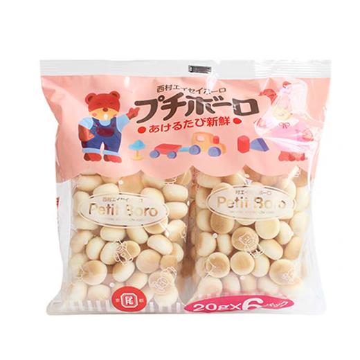 日本西村小馒头饼干原味90g 商品图0