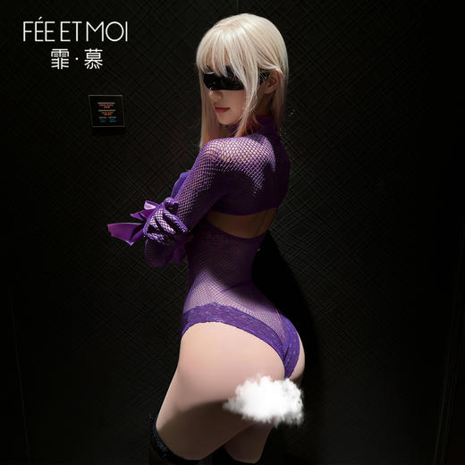 霏慕 纯欲之恋连指连身网衣7409 商品图5