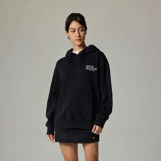 Dickies男士字母印花连帽卫衣 简约百搭舒适卫衣 男女同款卫衣 DK0A868J 商品图2