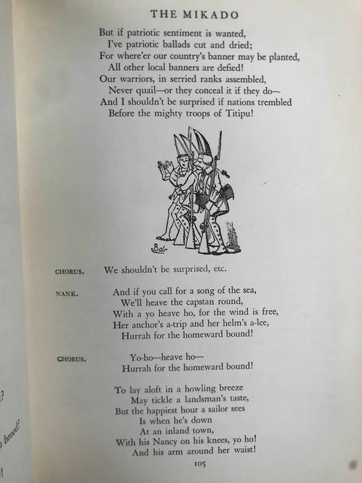 1932年 威廉·施文克·吉尔伯特作品集 作者亲绘大量插图 漆布精装32开 商品图10