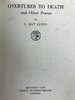 1938年 塞西尔·戴-刘易斯《死亡序曲及其他诗歌》 布面精装32开 商品缩略图2