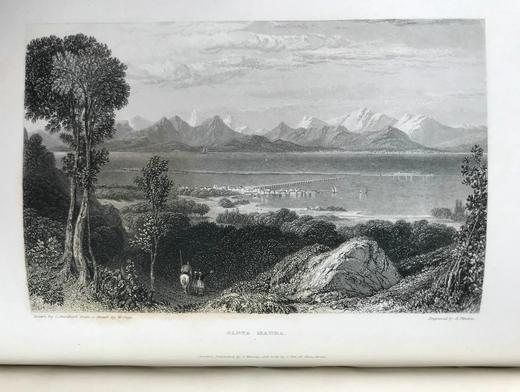 1835年 芬登版画集：拜伦生平与作品（全3卷） 百余幅版画插图 全真皮精装18开 商品图13