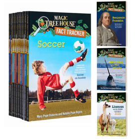 预售 【中商原版】Magic Tree House Fact Tracker 神奇树屋小百科系列第二季13册 英文原版 儿童桥梁章节书 中小学分阶书籍 7-12岁