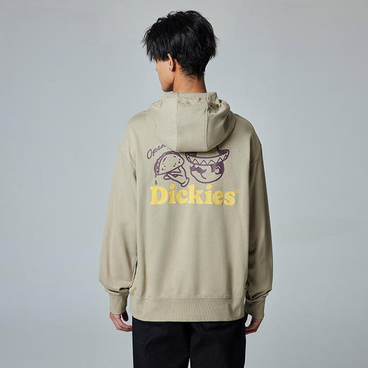 Dickies连帽背后大印花 男女情侣款卫衣 休闲百搭舒适 DK0A87KZ 商品图6