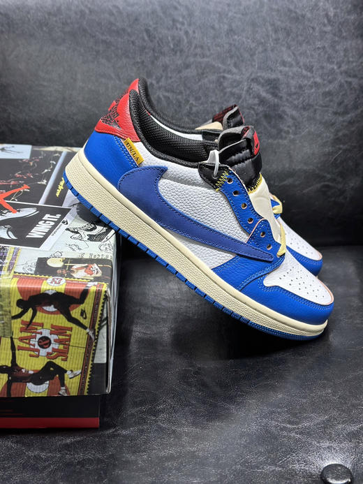 秋冬特惠💰430 公司级 Air Jordan 1 Low 防滑 低帮 倒钩联名款 商品图1