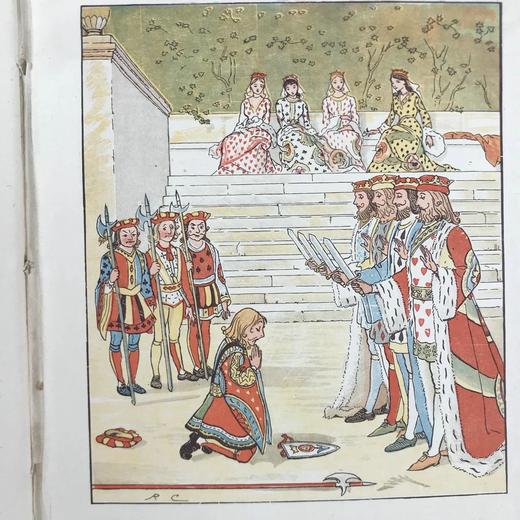 约20世纪早期 凯迪克彩色绘本《红心女王》 平装 商品图14