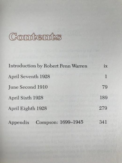 福克纳《喧哗与骚动》 约6幅插图 精装大32开 商品图4