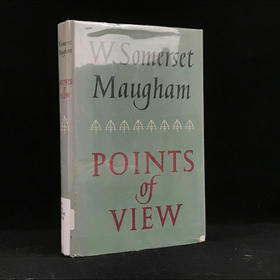 1959年 毛姆《观点》 精装大32开