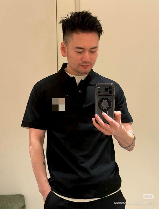 初九上新 马年穿彩马 bbr彩马刺绣 翻领polo短袖 商品图0