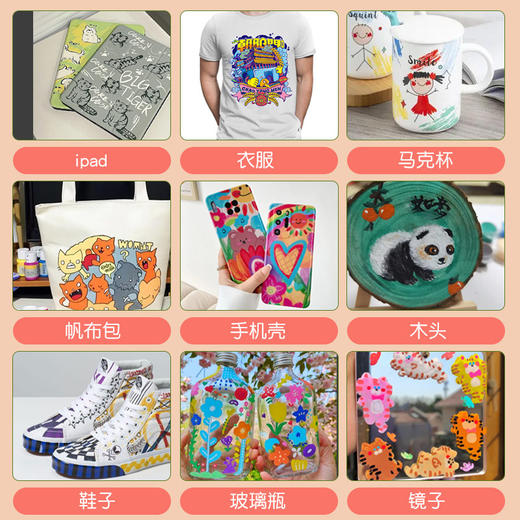 真彩丙烯马克笔三角正姿盒装水性彩色笔 商品图4