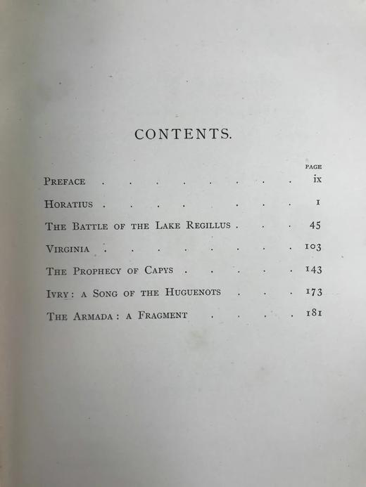 1887年 麦考莱勋爵《古罗马谣曲集》 41幅精美插图 全真皮精装32开 商品图4