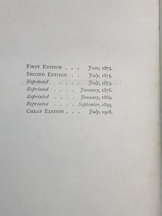 1908年 达尔文《食虫植物》配有插图 漆布精装32开 商品图3
