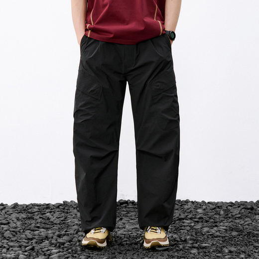 714street凉感防晒户外徒步登山裤2026春夏轻薄宽松束脚工装裤男 商品图2