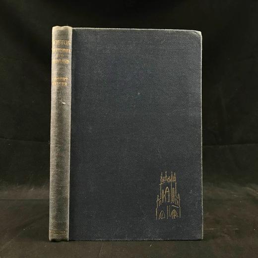 1930年 波士顿历史文化小记 13幅铅笔速写插图 漆布精装32开 商品图0