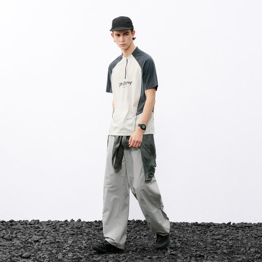 714street7A抗菌速干骑行服凉感防晒运动短袖 2026夏季宽松T恤男 商品图3