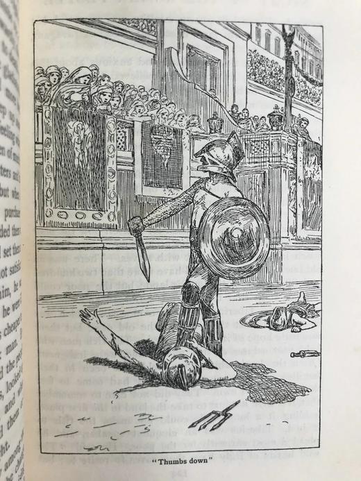 1914年 罗马人的故事 数十幅插图 全真皮精装35开 商品图8