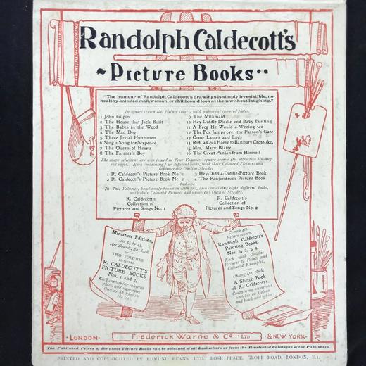 约20世纪早期 凯迪克彩色绘本《致女性荣光的挽歌：玛丽·布莱兹夫人》 平装 商品图13