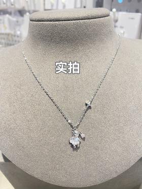 可爱小熊星星小众项链纪念日百货门店同款162596345