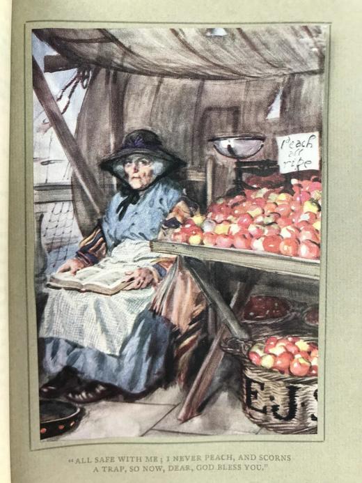 1914年 乔治·博罗《拉文格罗》 埃德蒙·苏利文12幅彩色手工贴图 漆布精装32开 商品图8